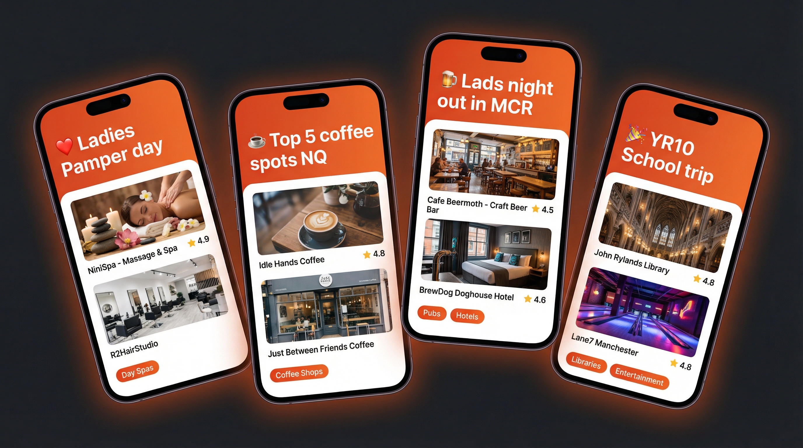 Pinloco on your home screen — installs in seconds on iPhone and Android